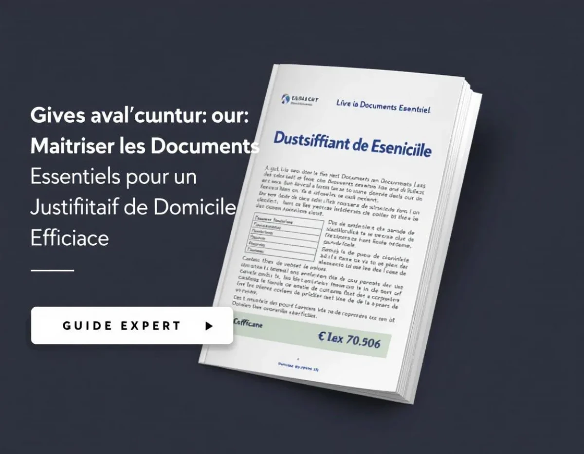 Guide Expert: Maîtriser les Documents Essentiels pour un Justificatif de Domicile Efficace